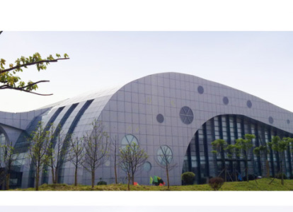 南宫会议中心外景网架工程